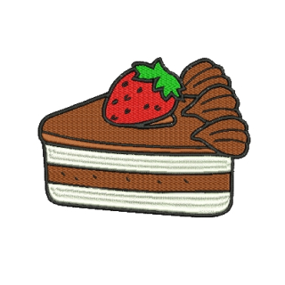 Mini nášivka / nažehlovačka cheesecake