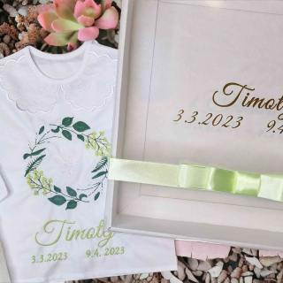 Darčeková krabička na set košieľka a sviečka