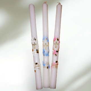 Sviečka na krst - kruh, krstová sviečka, sviečka do krstu